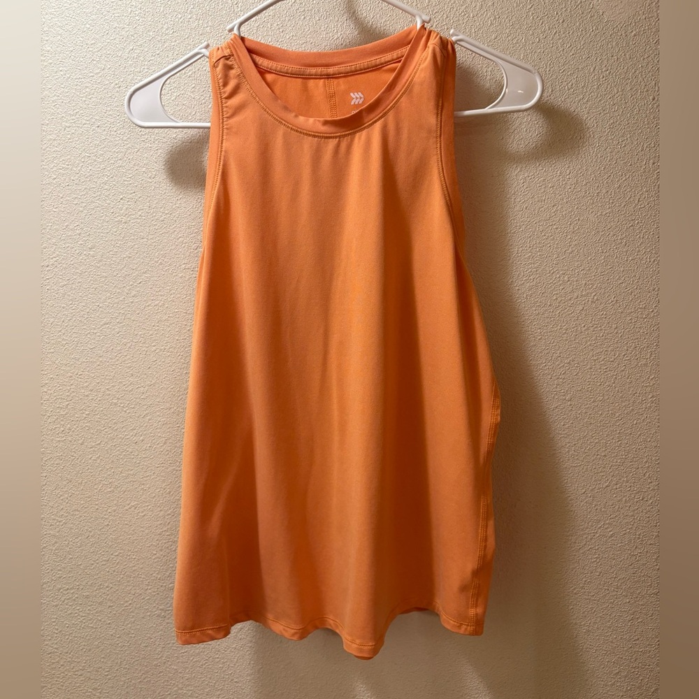 Orange Lightweight Athletic Tank